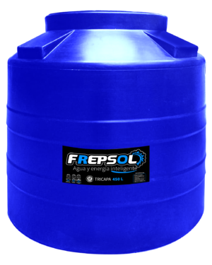 TINACO AZUL 450 LTS