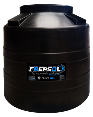 TINACO NEGRO 450 LTS