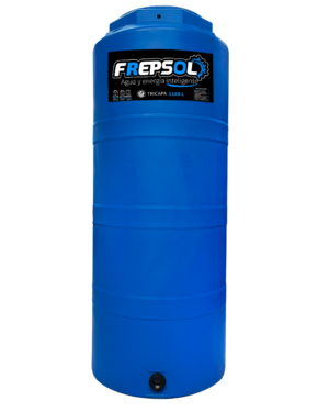 TINACO AZUL VERTICAL 1100 LTS