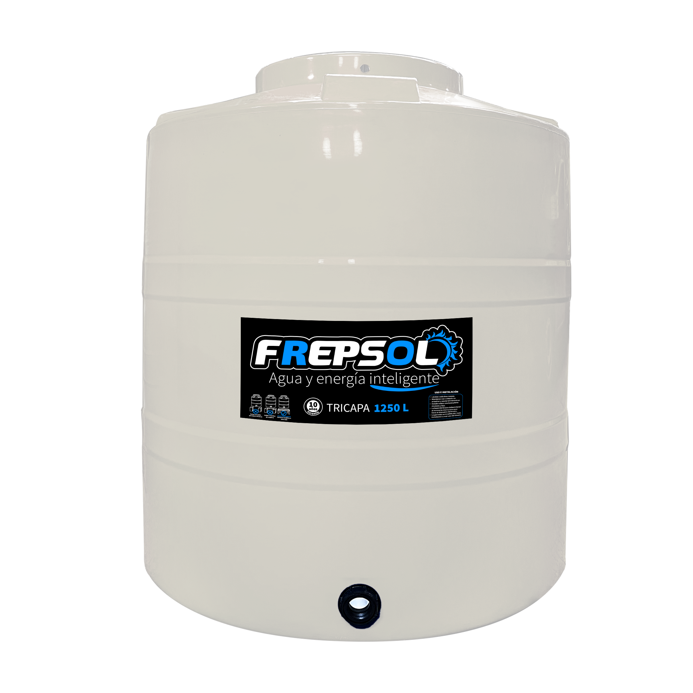 CISTERNA BLANCA 1250 LTS